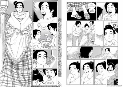 Halina Filipina by Arnold Arre - Halina Wearing Filipiniana