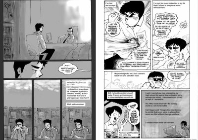 Martial Law Babies by Arnold Arre - Allan in High School