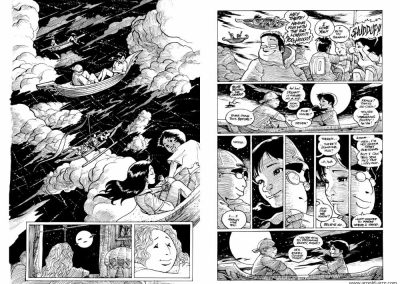 The Mythology Class by Arnold Arre - Boat Ride to Antipolo